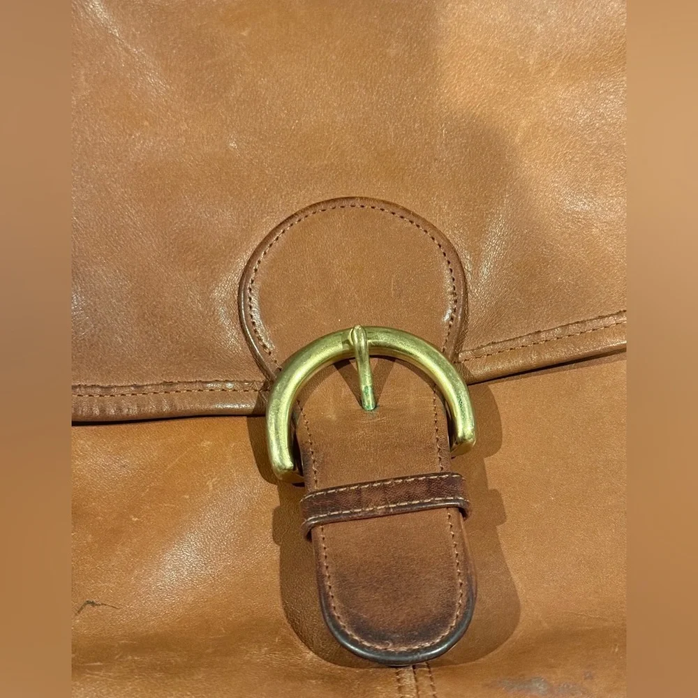 Coach‎ Tan Leather Shoulder Bag
